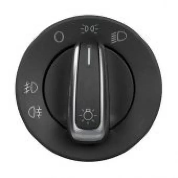 Volkswagen Caddy Far Açma Düğmesi Anahtarı 2004-2011 sisli krom