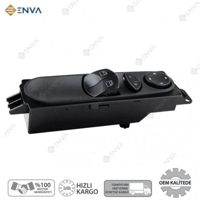Volkswagen Crafter Sol Cam Açma Anahtarı Düğmesi 2006-2014