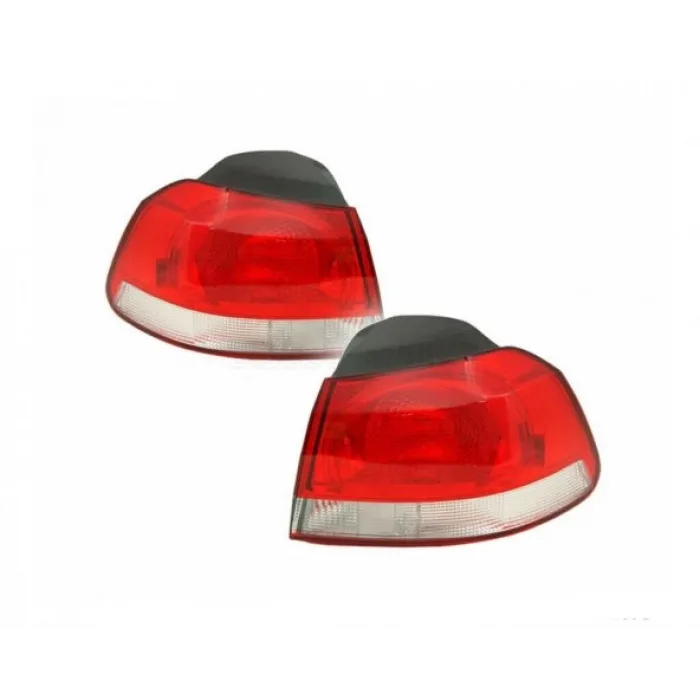 Volkswagen Golf 6 Sağ + Sol Arka Dış Far Stop Lambası Takımı 2009-2013