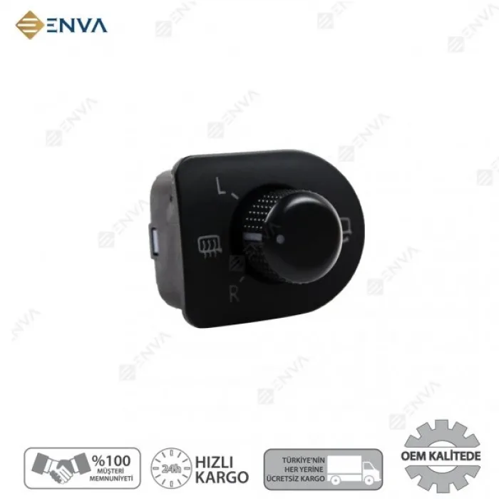 Volkswagen Passat Katlanır Dikiz Ayna Ayar Düğmesi 1997-2005