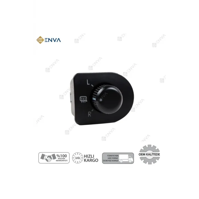 Volkswagen Passat Katlanmaz Dikiz Ayna Ayar Düğmesi 1997-2005