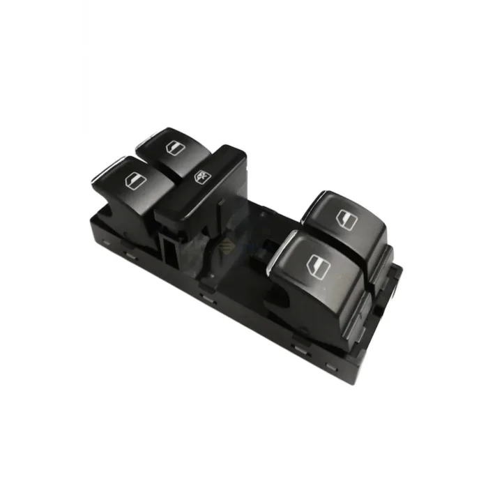 Volkswagen Polo Cam Açma Düğmesi Anahtarı 2014--2017 Kromlu