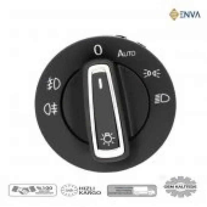 Volkswagen Polo Far Açma Anahtarı Düğmesi 2014-2018 autolu çif