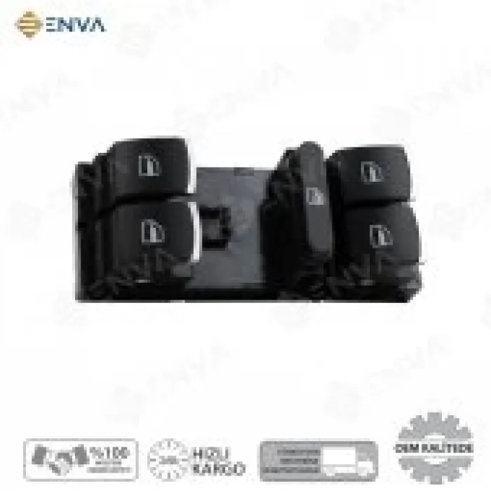 Volkswagen Tiguan Dörtlü Cam Açma Düğmesi Anahtarı 2008-2015 kro