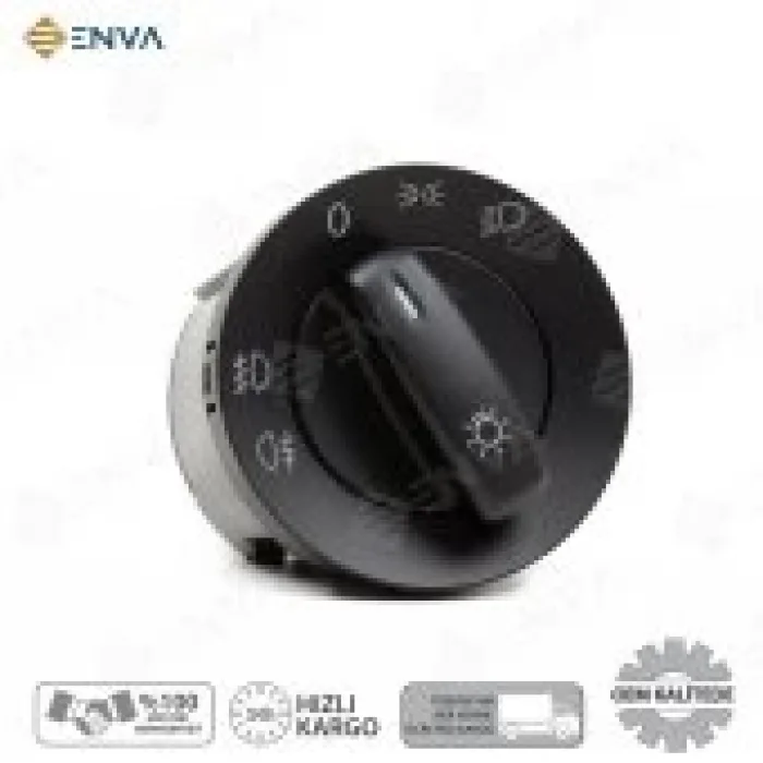 Volkswagen Tiguan Far Açma Anahtarı Düğmesi 2008-2015 sisli