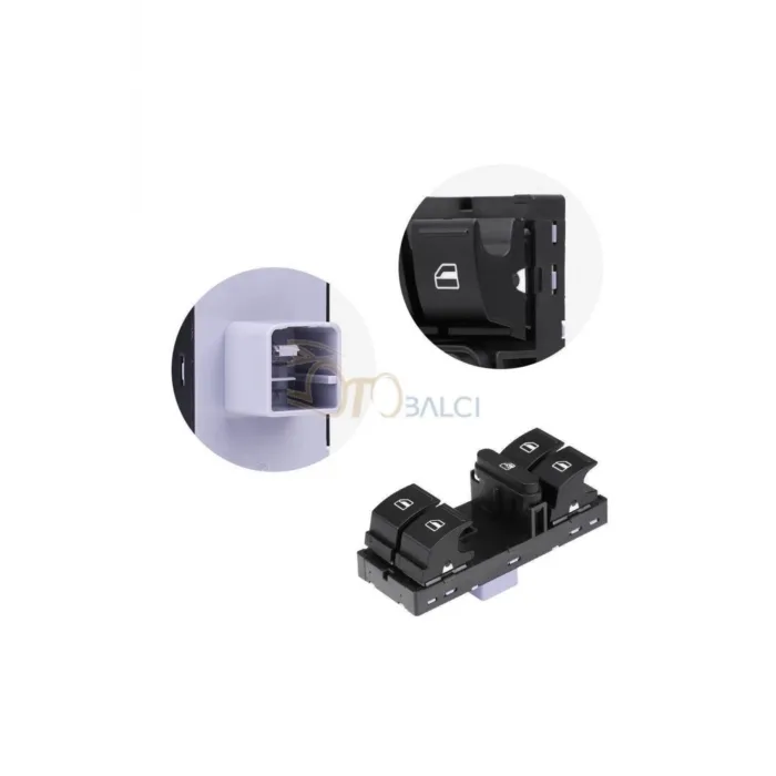 Volkswagen Touareg Cam Açma Düğmesi Anahtarı 2003--2005