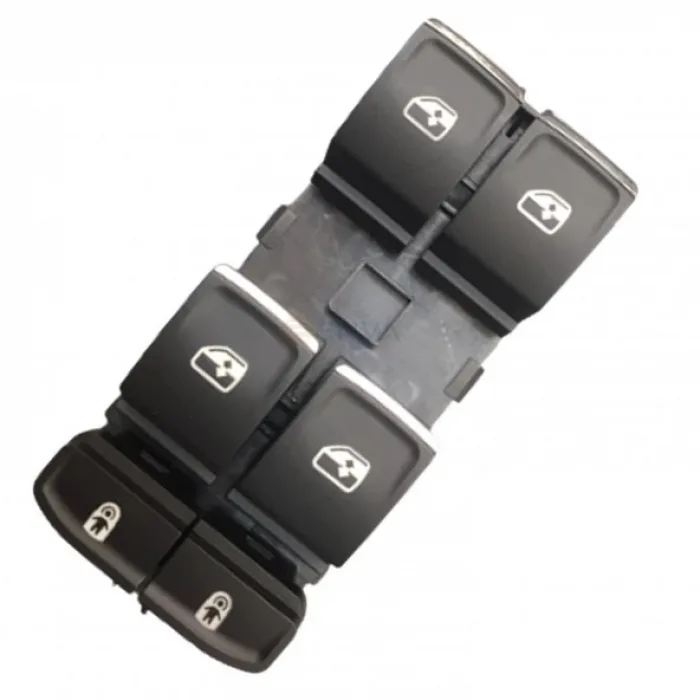 Volkswagen Touareg Cam Açma Düğmesi Anahtarı Kromlu 2018--2021