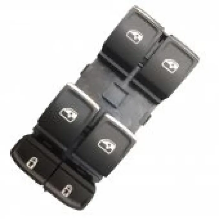 Volkswagen Touareg Cam Açma Düğmesi Anahtarı Kromlu 2018--2021