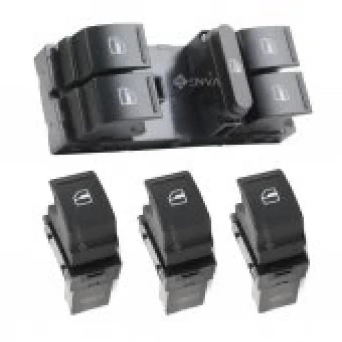 Volkswagen Touran Cam Açma Düğmesi Anahtarı Takımı 2003-2010