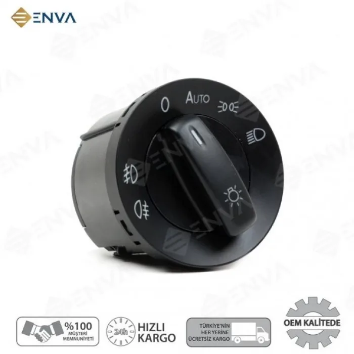 Volkswagen Touran Far Açma Anahtarı Düğmesi 2003-2010 auto