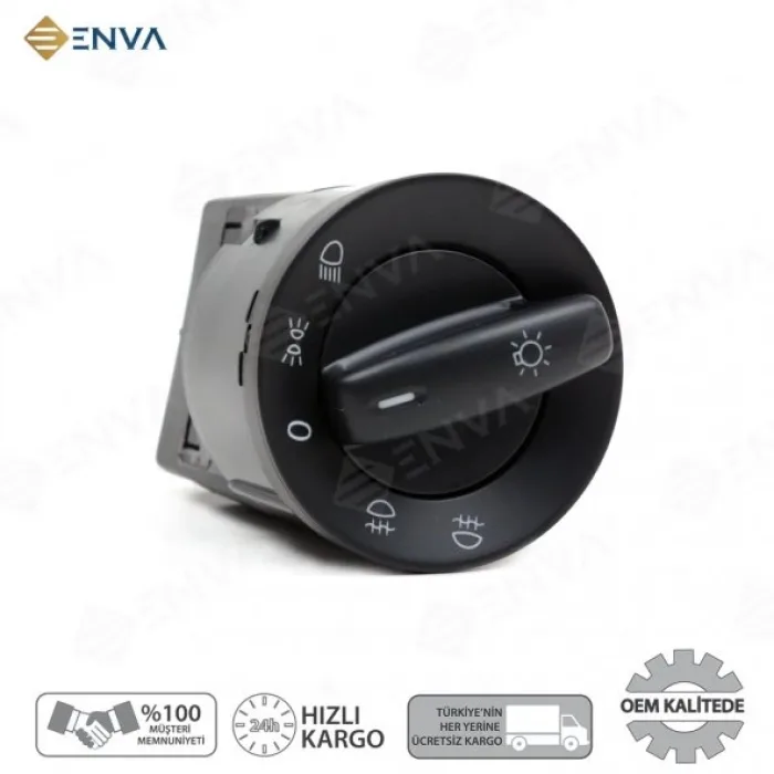 Volskwagen Passat B5 Far Açma Kapatma Anahtarı Düğmesi 1998-2005