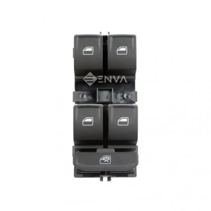 Vw Tiguan Dörtlü Cam Açma Düğmesi Anahtarı 2017-2018 kromlu