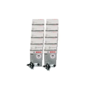 Bosch H4 Ampul Far Ampulu Eco 10-lu Paket 12v