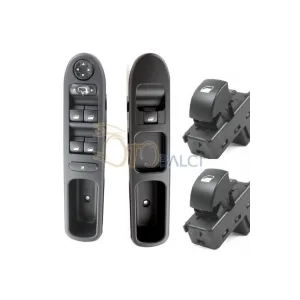 Peugeot 207 P207 Cam Açma Düğmesi Anahtarı Takım 2007-2013