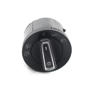 Skoda Fabia Far Anahtarı Düğmesi 2014--2018 Çift Sisli Kromlu