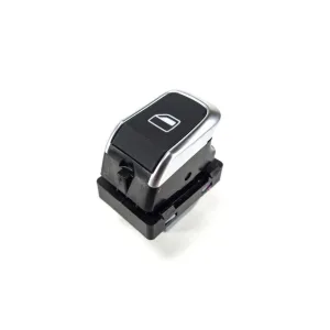 Audi A1 Tekli Cam Açma Düğmesi Anahtarı 2011-2016 Kromlu