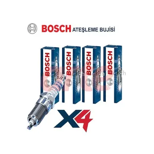 Audi A3 1.4 Tfsi Benzinli Bosch  Iridyum Buji Takimi 2006-2011.