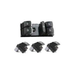 Otobalcı Seat Altea Cam Açma Düğmesi Anahtarı Takım 2004--2009 Kromlu