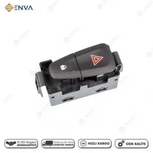 Dacia Dokker Dörtlü Sinyal Merkezi Kilit Düğmesi Anahtarı 2012-20