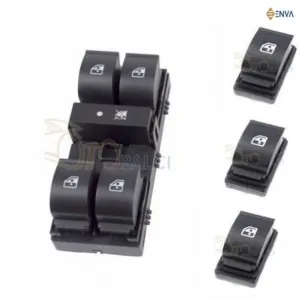 Fiat Doblo 3 Dörtlü Tekli Cam Açma Düğmesi Takımı 2010-2015