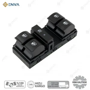 Fiat Egea Cam Açma Düğmesi Anahtarı 12-pin