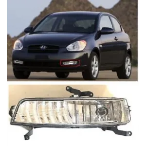 Hyundai Accent Era Sağ Ön Sis Fari Sis Lambasi 2006-2010 Ampullu.