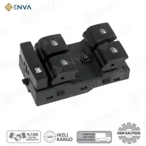 Opel Mokka Sol Ön Dörtlü Cam Açma Düğmesi Anahtarı 2012-2016