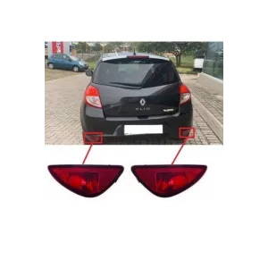 Otobalcı Renault Clio 3 Arka Sis Lambası Farı Sağ+Sol Takım 2008-2011 Duys