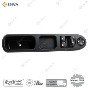 Peugeot 207 Sol Ön İkili Cam Açma Anahtarı Düğmesi 2006-2012