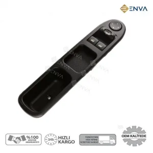 Peugeot 307 Sol Ön İkili Cam Açma Düğmesi Anahtarı 2001-2008