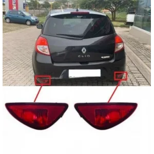Renault Clio 3 Hb Sağ Sol Arka Sis Farı Lambası Takımı 2008-2011