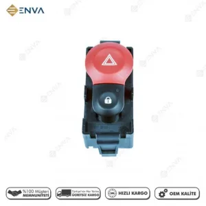 Renault Kangoo Dörtlü Sinyal Flaşör Düğmesi Anahtarı 2009--2016