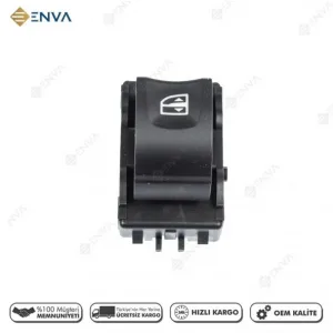 Renault Latitude Tekli Cam Açma Kapatma Düğmesi Anahtarı