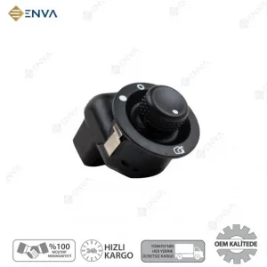 Renault Megane 2 Dikiz Ayna Ayar Düğmesi Katlanır  2003-2008