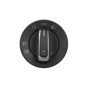 Siyah Volkswagen Golf Plus Uyumlu Far Açma Anahtarı Düğmesi 2006--2011