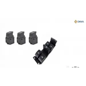 Skoda Fabia Dörtlü Tekli Cam Açma Düğmesi Takımı 1998--2007