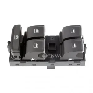 Skoda Octavia Sol Dörtlü Cam Açma Düğmesi Anahtarı 2014-2017 bey