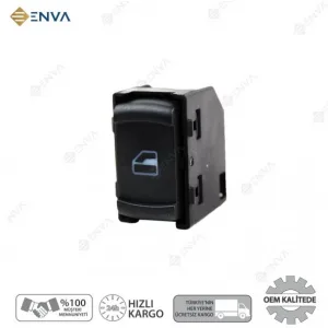 Volkswagen Bora Tekli Cam Açma Düğmesi 1998-2005