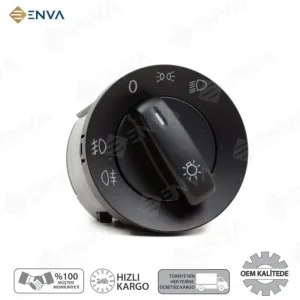 Volkswagen Caddy Far Açma Anahtarı Düğmesi 2004-2014 sisli