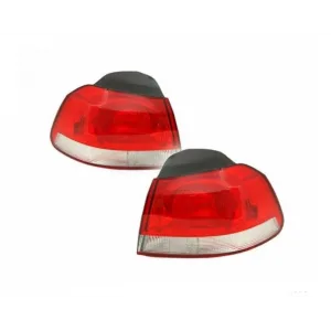 Volkswagen Golf 6 Sağ + Sol Arka Dış Far Stop Lambası Takımı 2009-2013
