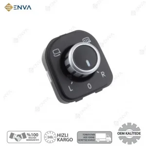 Volkswagen Passat B6 Katlanır Dikiz Ayna Ayar Düğmesi 2006-2011 N11.18353