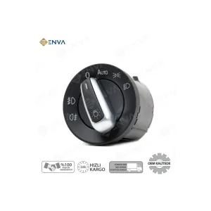 Volkswagen Passat Far Anahtarı Otomatikli Kromlu 2007--2011