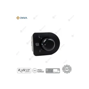 Volkswagen Passat Katlanmaz Dikiz Ayna Ayar Düğmesi 1997-2005