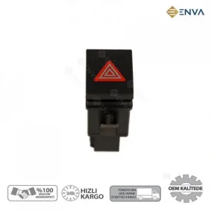 Volkswagen Polo Dörtlü Sinyal Flaşör Düğmesi Anahtarı 2001-2008