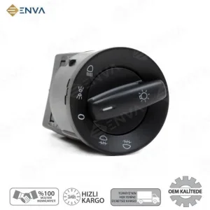 Volskwagen Golf 4 Far Açma Anahtarı Düğmesi 1997-2004 sisli