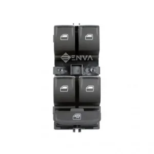 Vw Golf 7 Dörtlü Cam Açma Düğmesi Anahtarı 2014-2018 kromlu