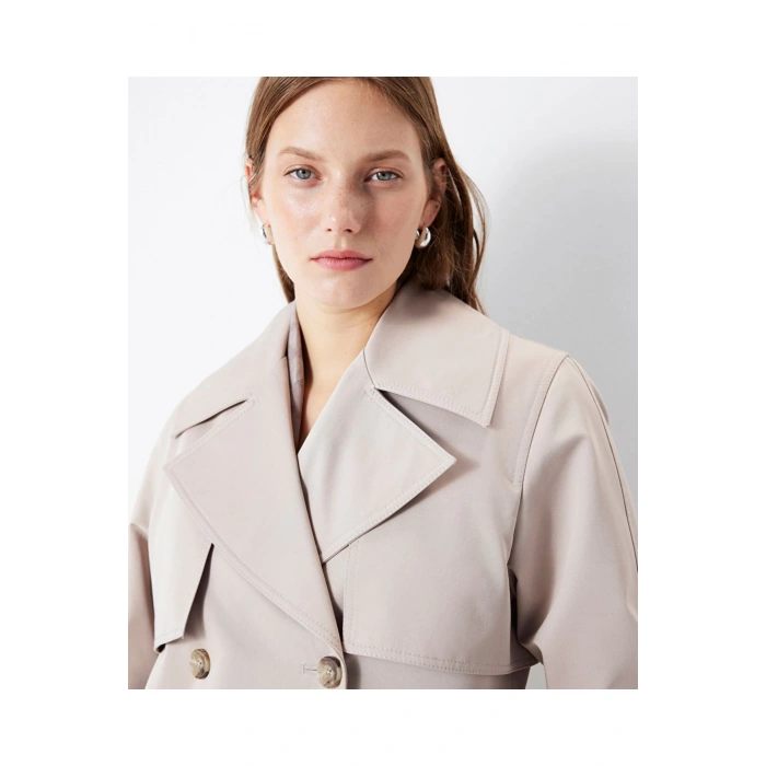 Ayarlanabilir bel trençkot