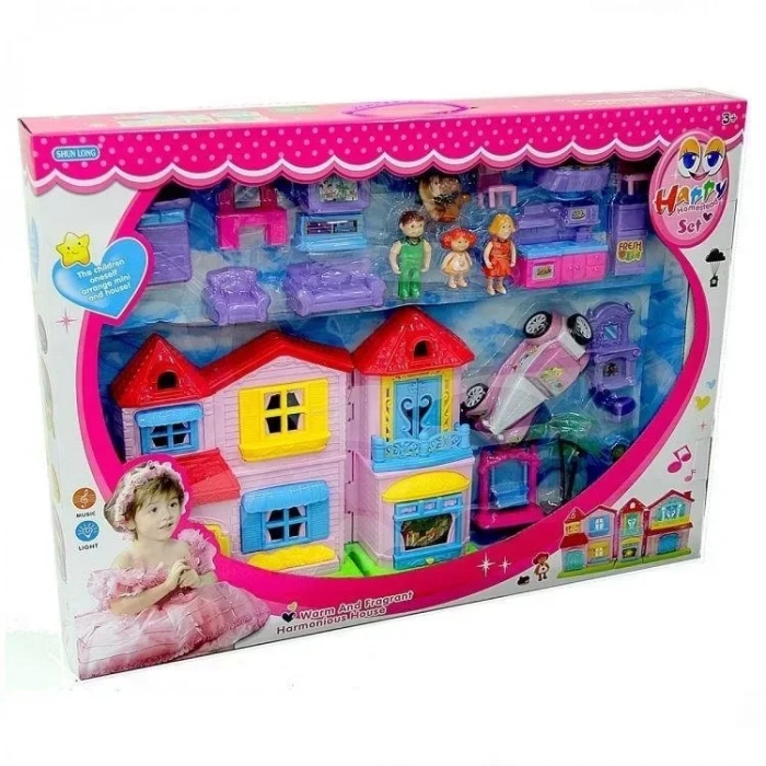 Happy Aksesuarlı Ev Seti