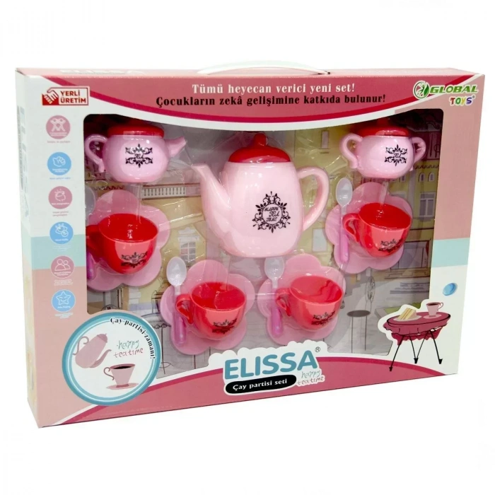 Kutulu Çay Partisi Seti 18 Parça