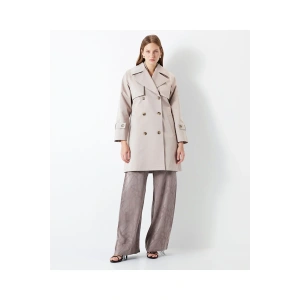 Ayarlanabilir bel trençkot